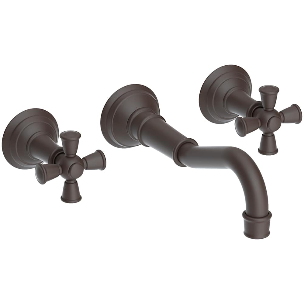 Jacobean 1.2 GPM Wall Mounted Widespread Bathroom Faucet