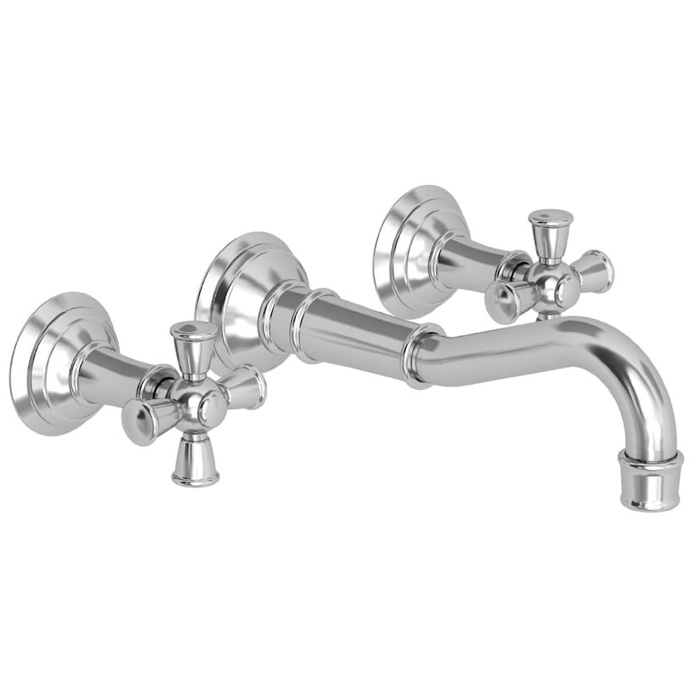 Jacobean 1.2 GPM Wall Mounted Widespread Bathroom Faucet