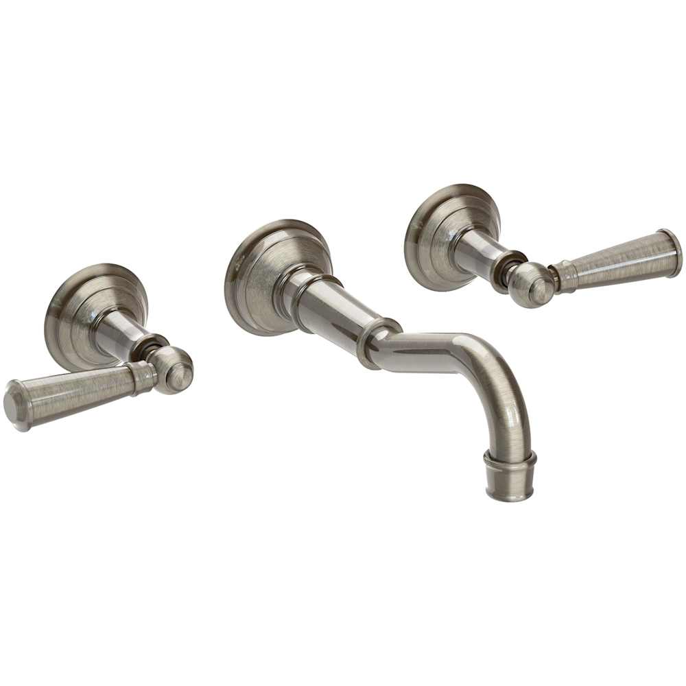 Jacobean 1.2 GPM Wall Mounted Widespread Bathroom Faucet