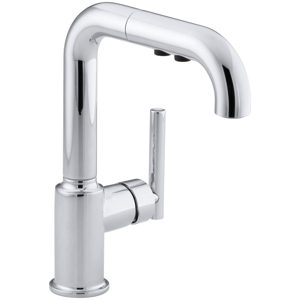 Purist 1.5 GPM Single Hole Pull Out Kitchen Faucet