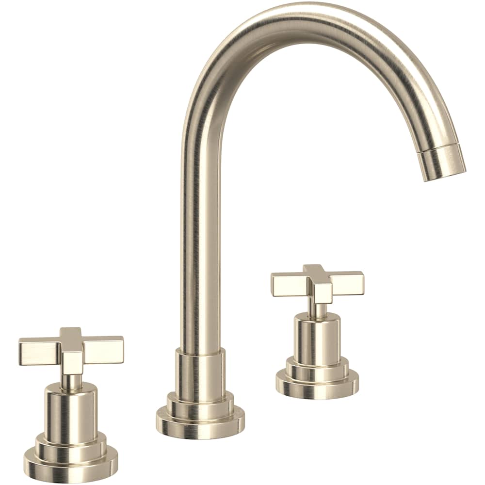 Lombardia 1.2 GPM Widespread Bathroom Faucet with Pop-Up Drain Assembly