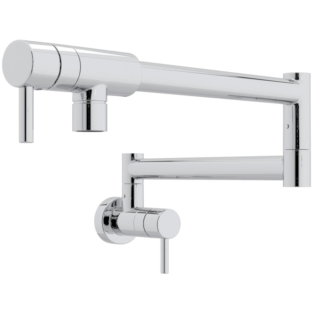 Modern 1.5 GPM Wall Mounted Single Hole Pot Filler