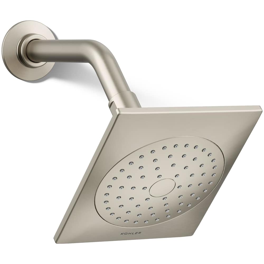 Loure 2.5 GPM Single Function Shower Head with Katalyst Air-induction Technology