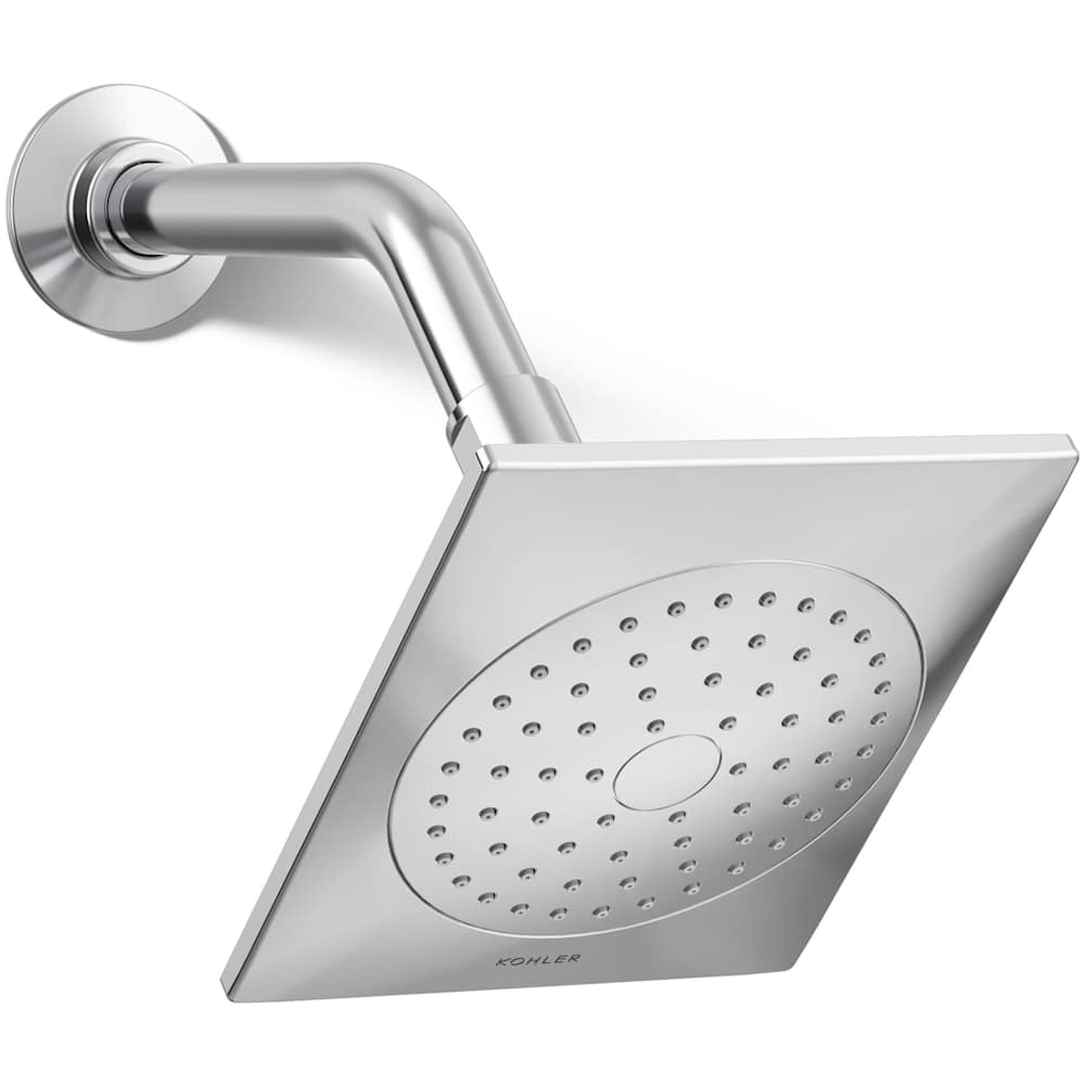 Loure 2.5 GPM Single Function Shower Head with Katalyst Air-induction Technology