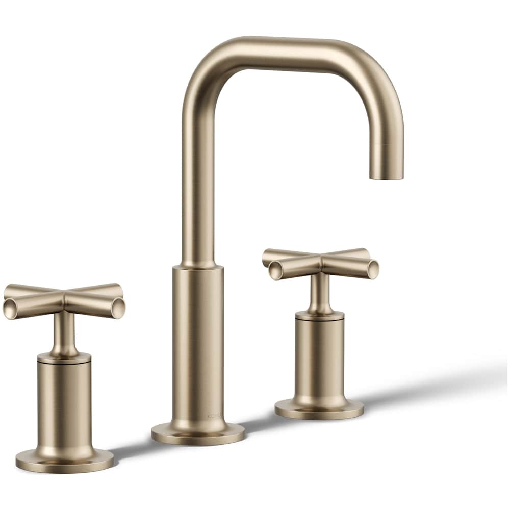 Purist 1.2 GPM Widespread Bathroom Faucet with Pop-Up Drain Assembly