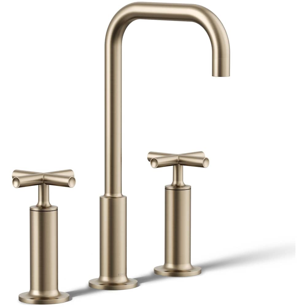 Purist 1.2 GPM Widespread Bathroom Faucet with Pop-Up Drain Assembly