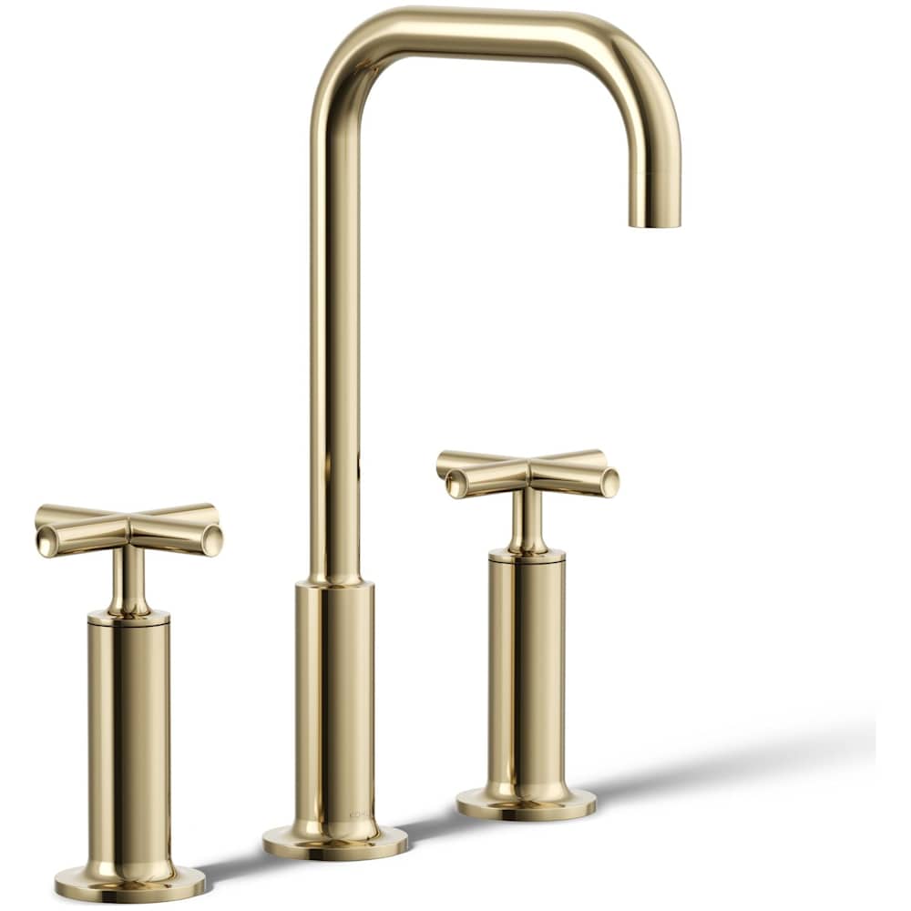 Purist 1.2 GPM Widespread Bathroom Faucet with Pop-Up Drain Assembly
