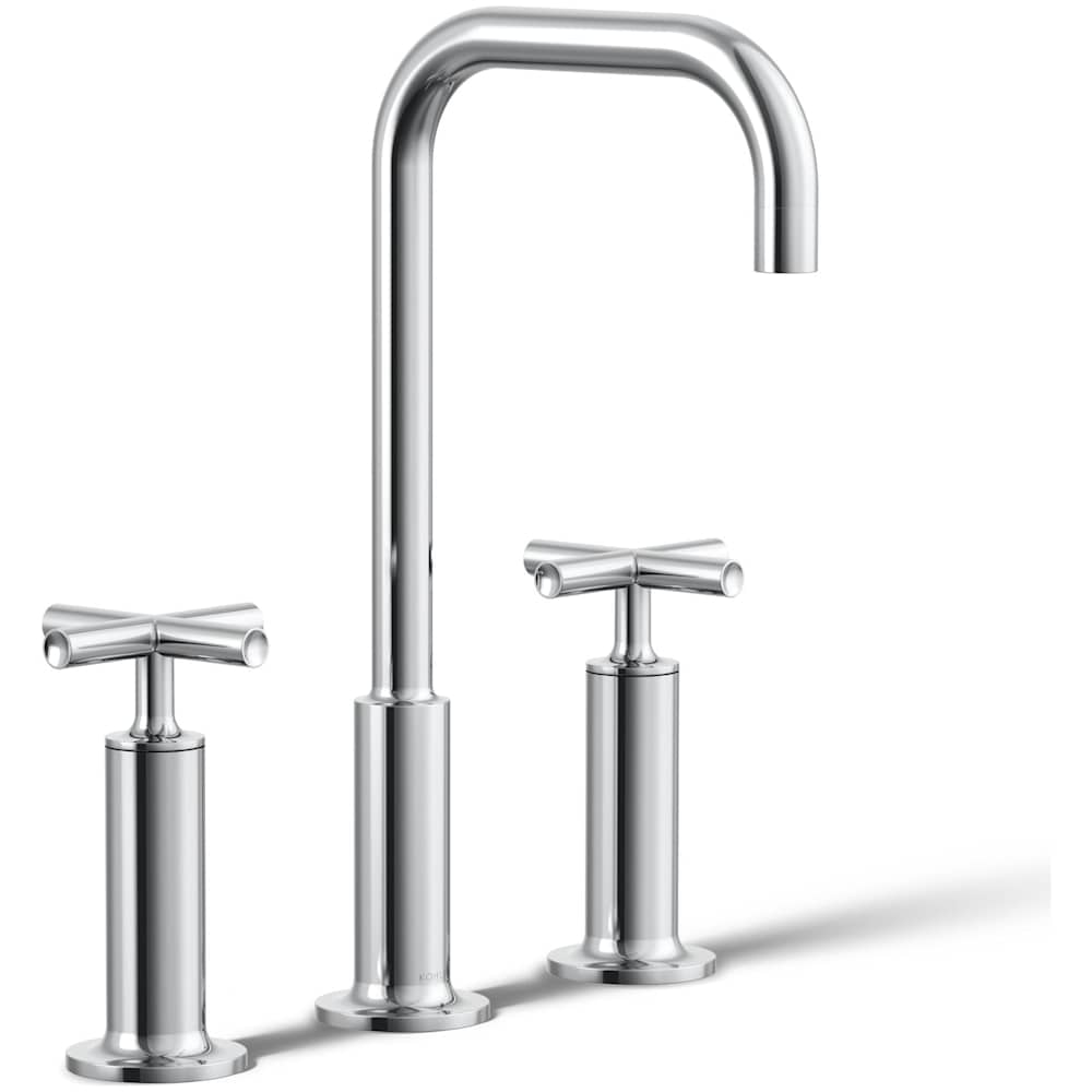 Purist 1.2 GPM Widespread Bathroom Faucet with Pop-Up Drain Assembly