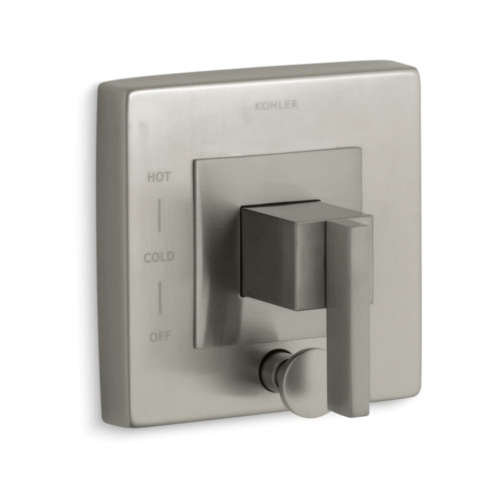 Single Handle Rite-Temp Pressure Balanced Valve Trim Only with Diverter and Metal Lever Handle from the Loure Collection