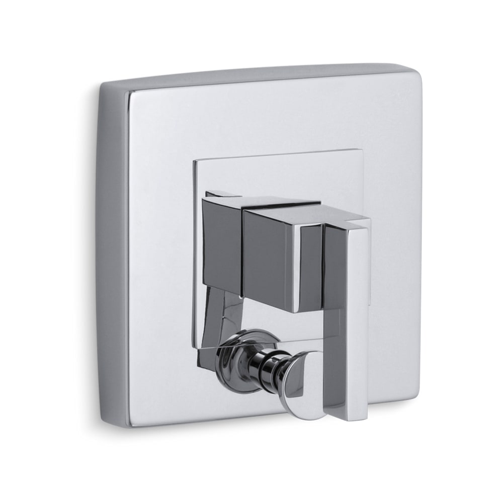 Single Handle Rite-Temp Pressure Balanced Valve Trim Only with Diverter and Metal Lever Handle from the Loure Collection