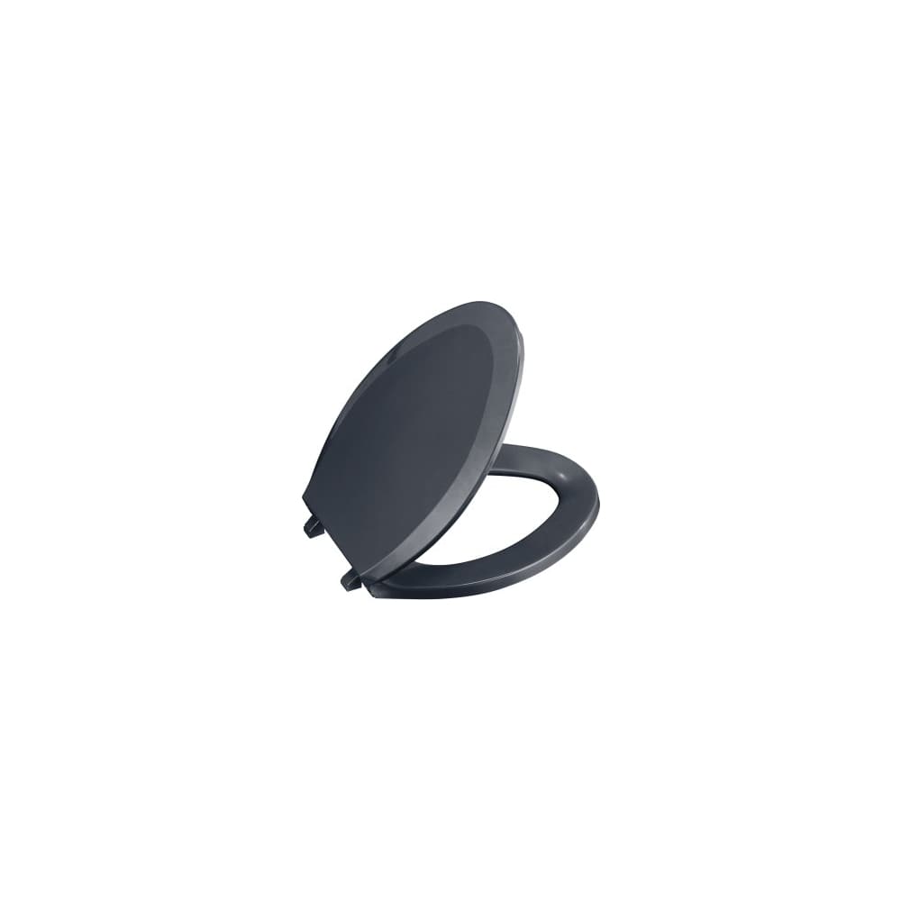 Lustra Q2 Elongated Closed-Front Toilet Seat with Quick-Release and Quick-Attach Hinges