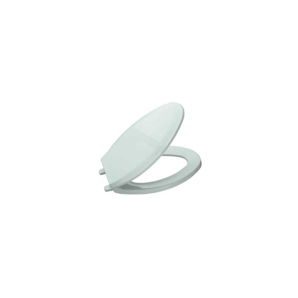 Lustra Q2 Elongated Closed-Front Toilet Seat with Quick-Release and Quick-Attach Hinges