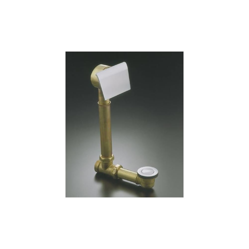 Clearflo 1-1/2" Adjustable Pop-Up Drain with Contoured Overflow Hood