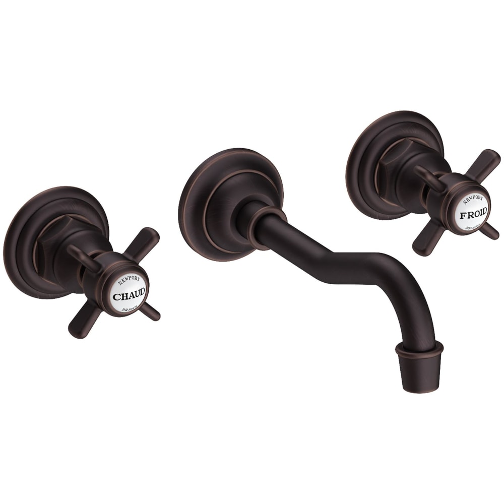 Fairfield 1.2 GPM Wall Mounted Widespread Bathroom Faucet