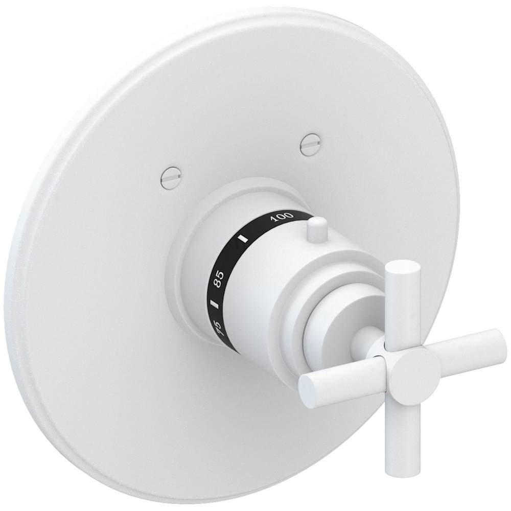 East Linear Thermostatic Valve Trim Only with 1 Cross Handles - Less Rough In