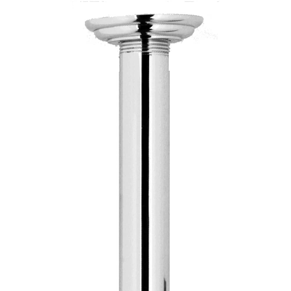 Tub and Shower 6" Ceiling Mounted Shower Arm and Flange