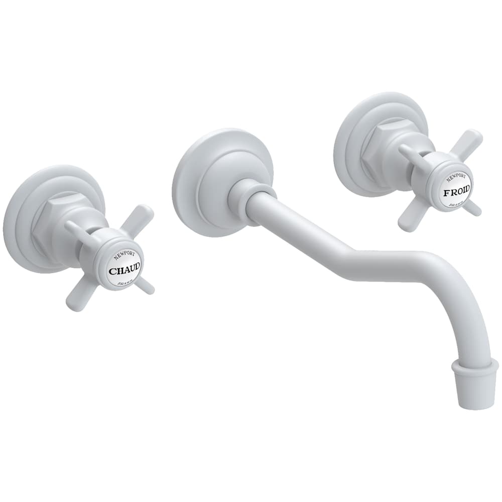 Fairfield 1.2 GPM Wall Mounted Widespread Bathroom Faucet