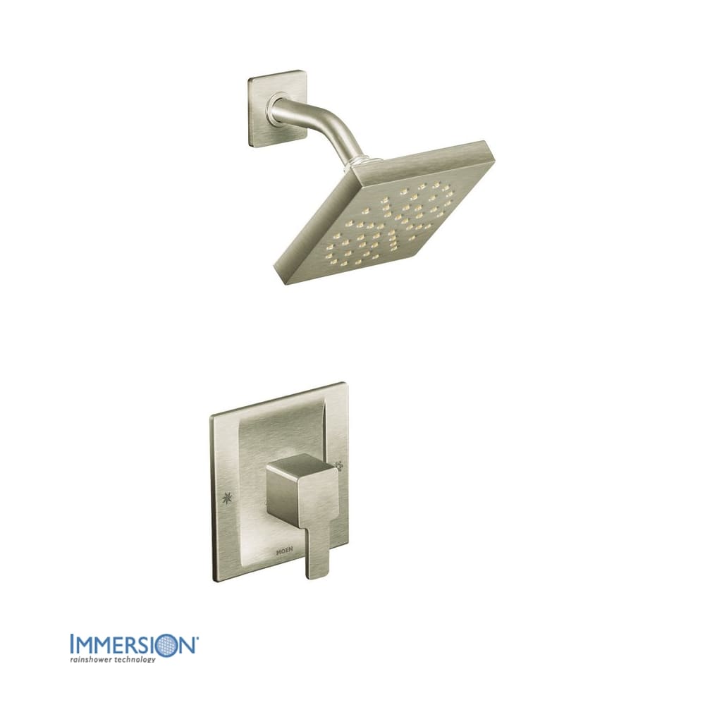 Moen 1.75 GPM Single Function Eco-Performance Rain Shower Head Chrome
