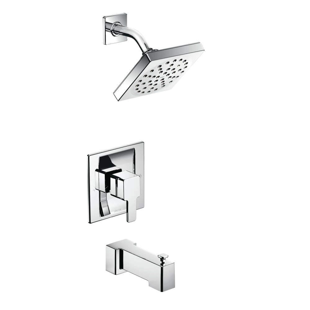 Moen Waterhill 2.5 GPM Single Function Rain Shower Head Brushed Nickel
