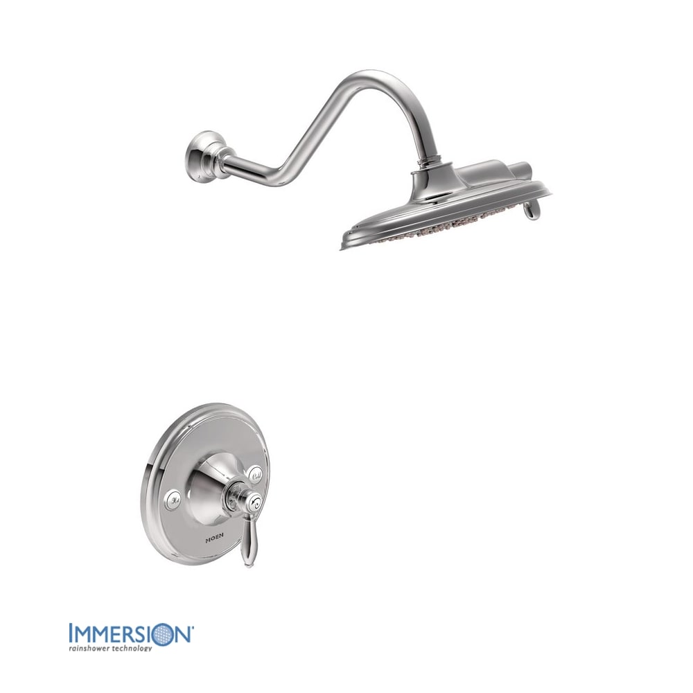 Moen Isabel 9 3/16" Multi Function Rainshower Shower Head Chrome