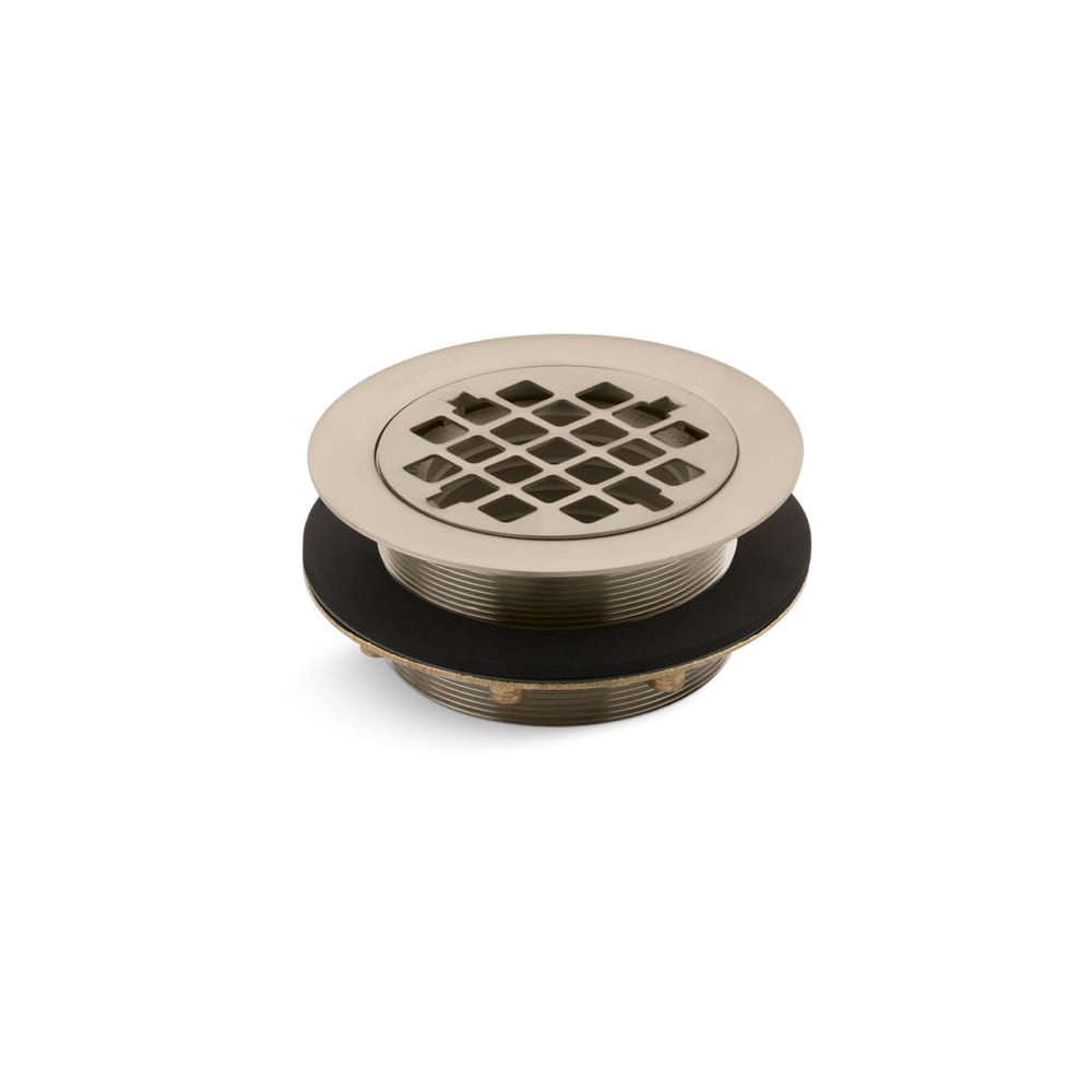 4-3/8" Round Shower Drain with Gasket