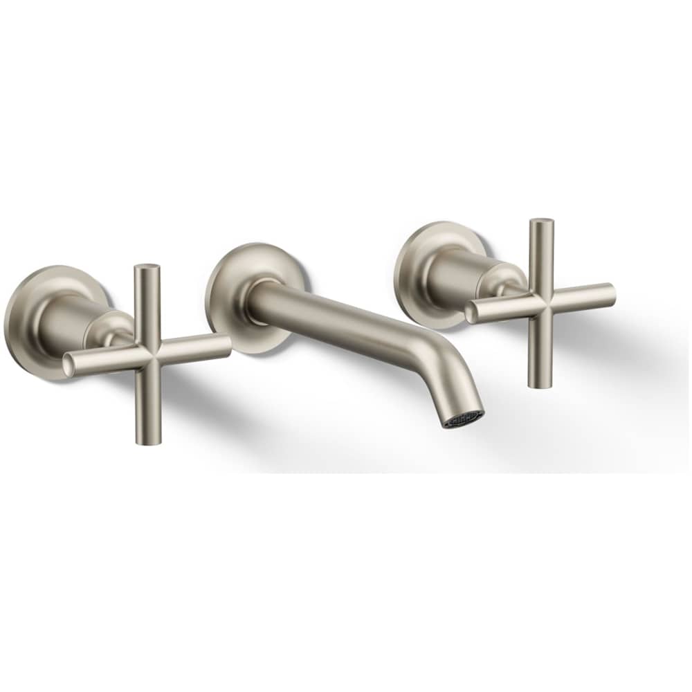 Purist 1.2 GPM Wall Mounted Widespread Bathroom Faucet