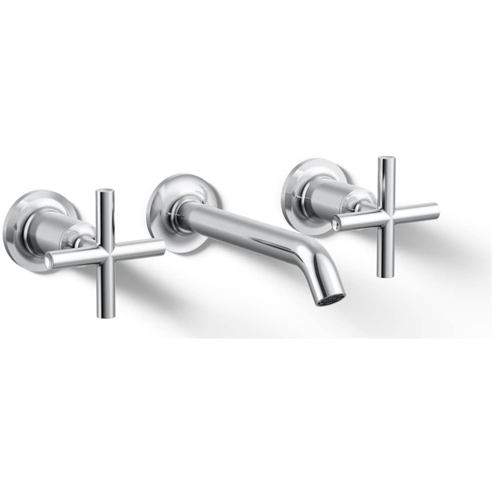 Purist 1.2 GPM Wall Mounted Widespread Bathroom Faucet