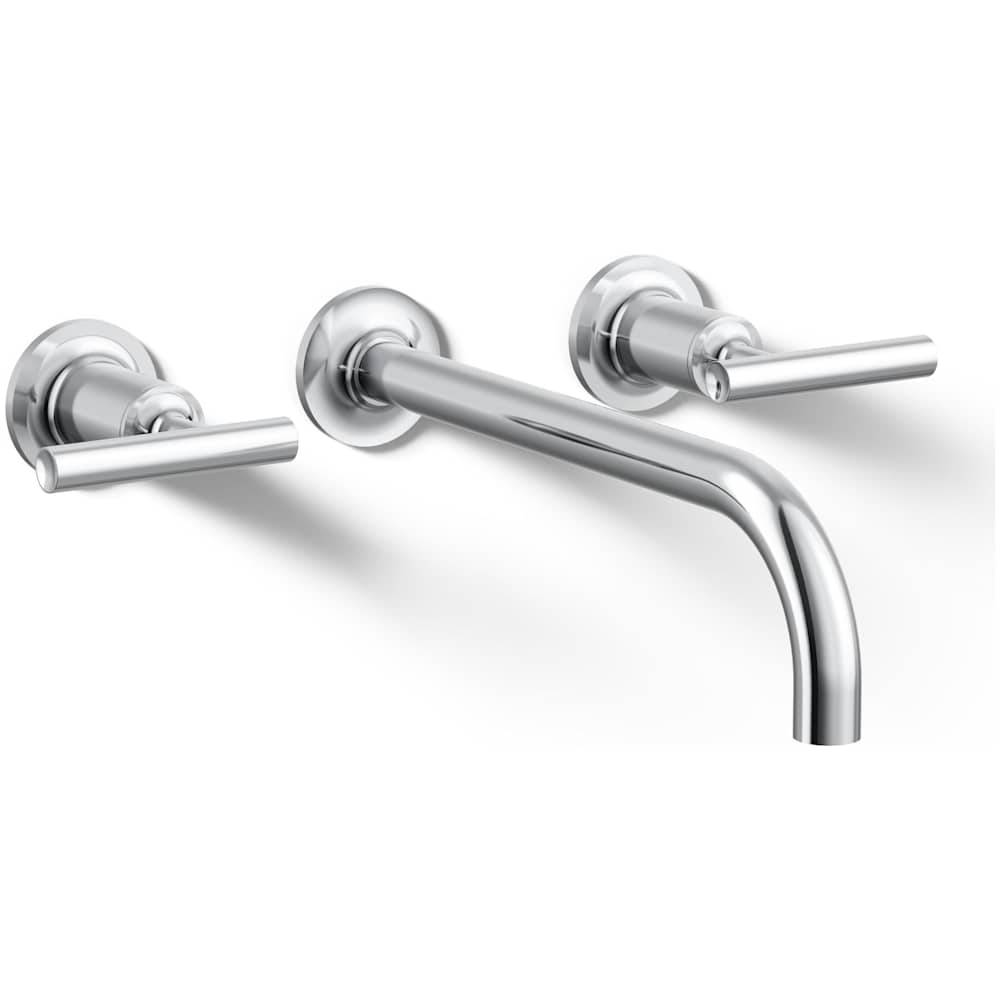 Purist 1.2 GPM Wall Mounted Widespread Bathroom Faucet