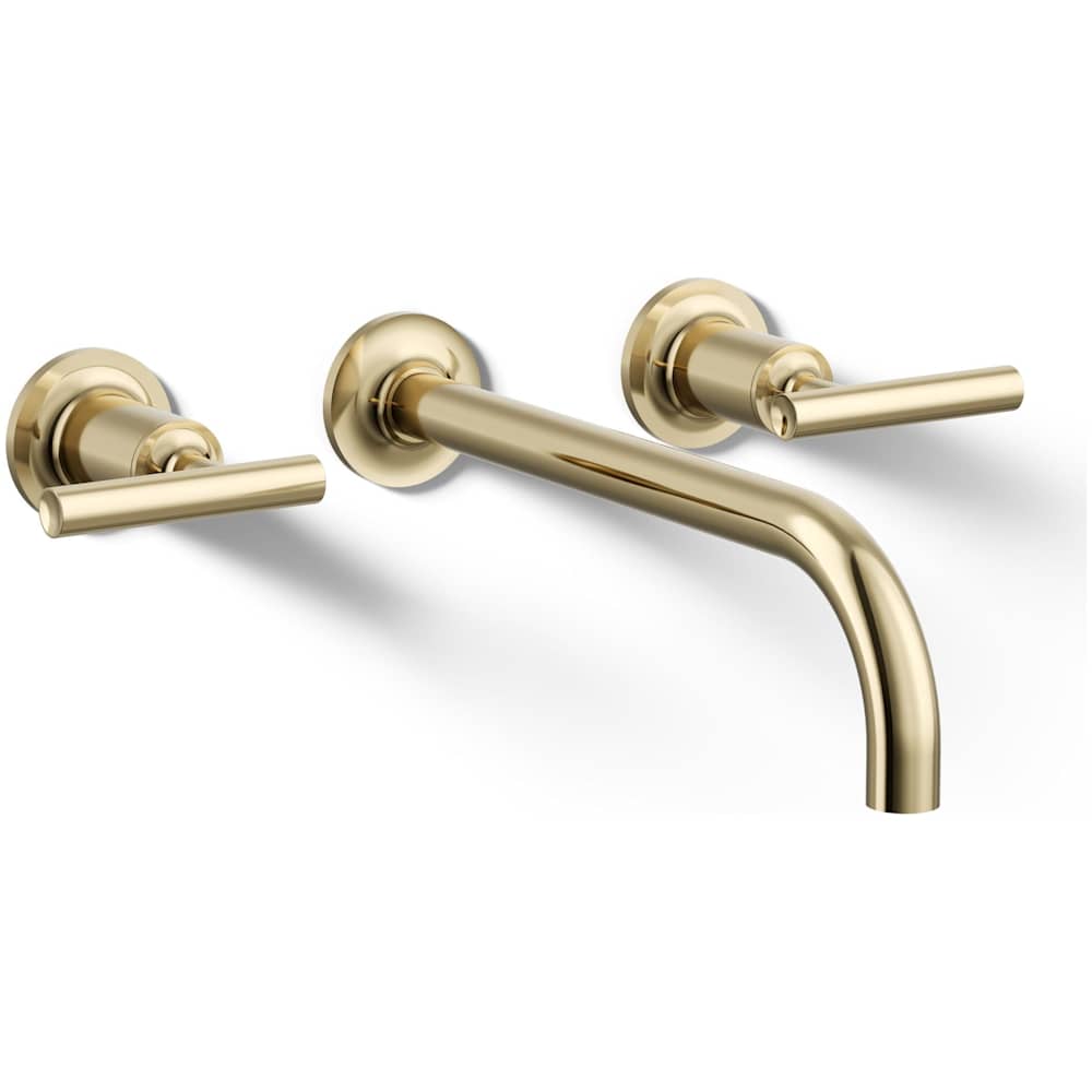 Purist 1.2 GPM Wall Mounted Widespread Bathroom Faucet