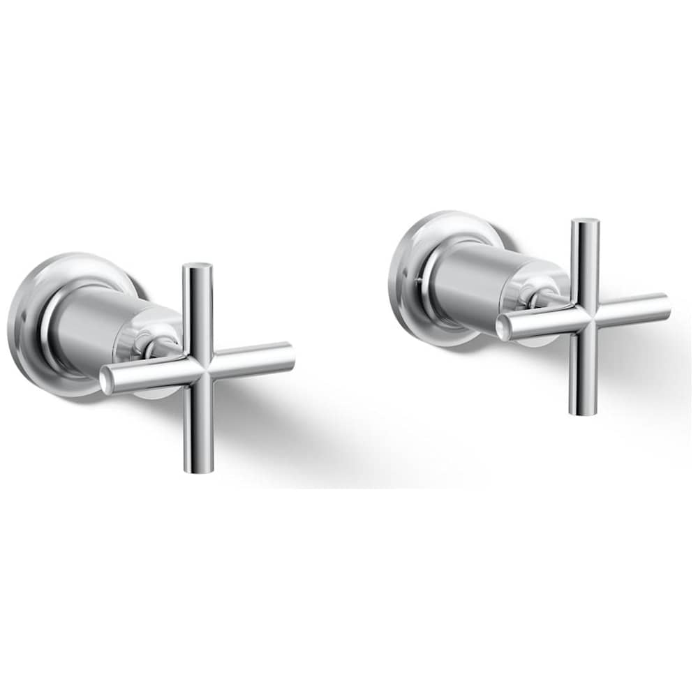 Purist Deck or Wall Mounted Cross Handles for Tub Faucet