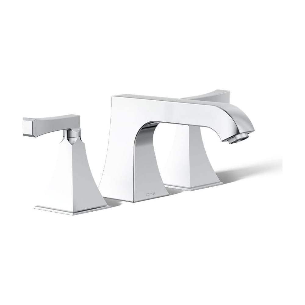 Memoirs Deck Mounted Roman Tub Filler with Deco Lever Handles