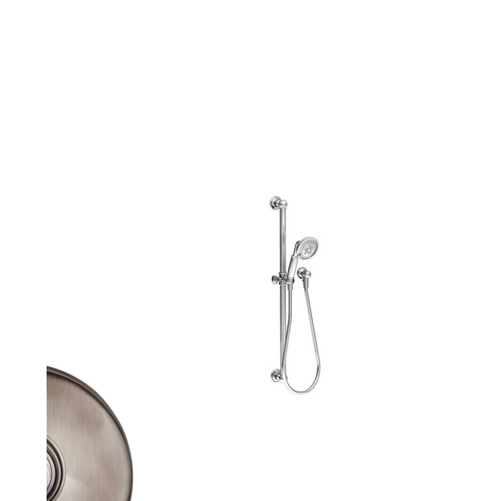 Ithaca Multi-Function Hand Shower Package with Slide Bar, Hose and Wall Supply Included