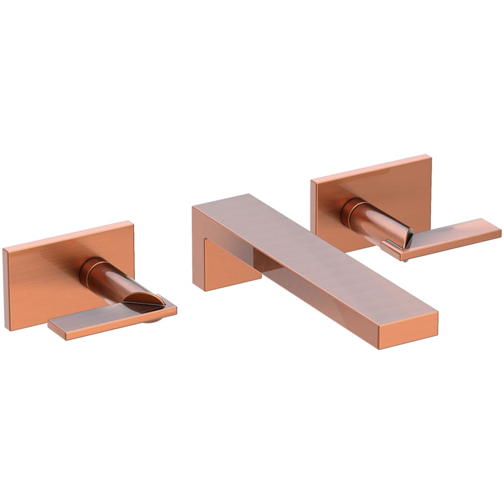 Metro 1.2 GPM Wall Mounted Widespread Bathroom Faucet