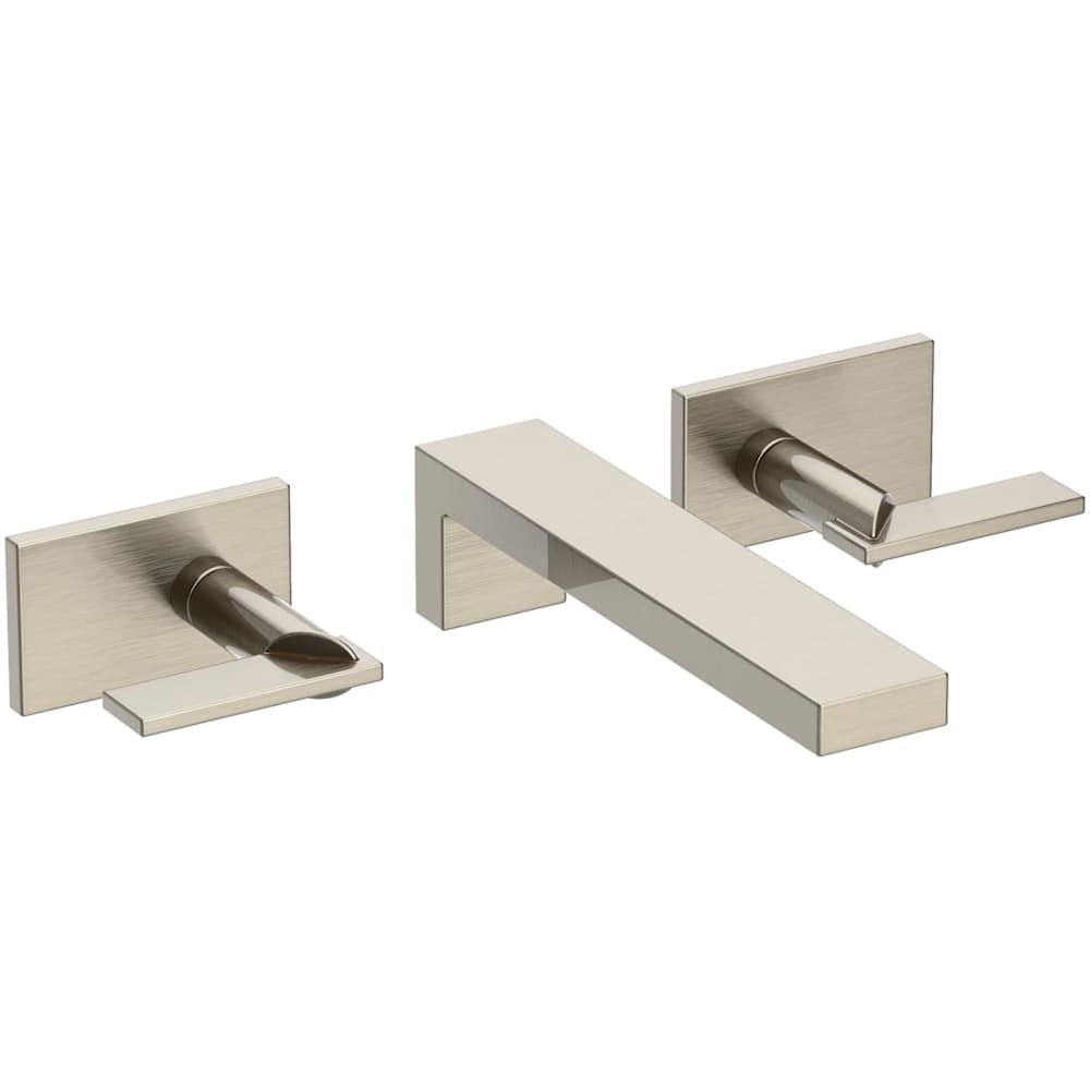 Metro 1.2 GPM Wall Mounted Widespread Bathroom Faucet