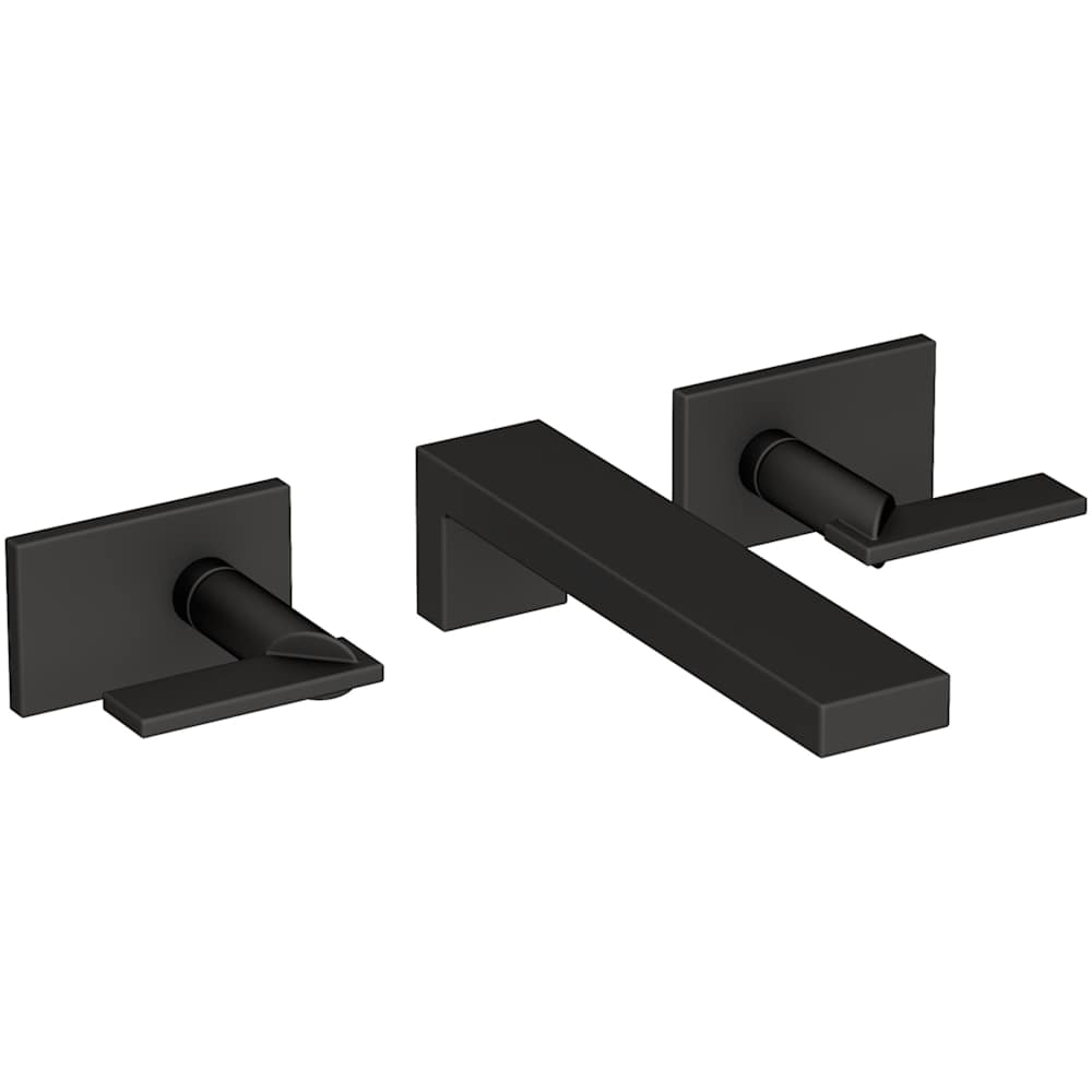 Metro 1.2 GPM Wall Mounted Widespread Bathroom Faucet