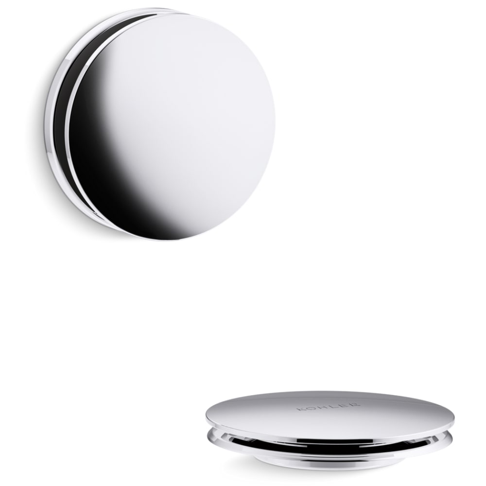 PureFlo Contemporary Push Button Cable Bath Drain Trim