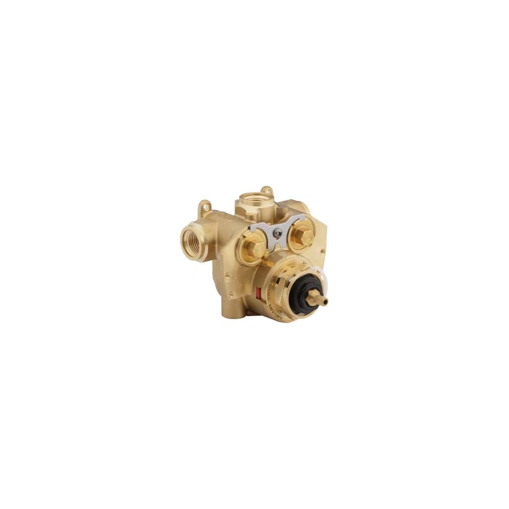 MasterShower 1/2 Inch Thermostatic Rough In Valve with 10.9 GPM Flow Rate