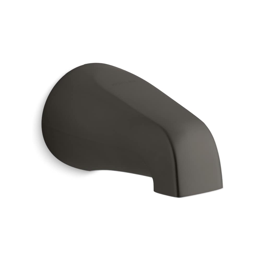 Classic 4-7/16 Inch Non-Diverter Wall Mounted Tub Spout with Slip-Fit Connection from Devonshire Collection