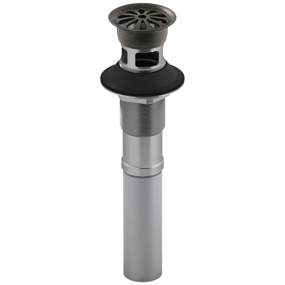 Lavatory Grid Drain With Overflow
