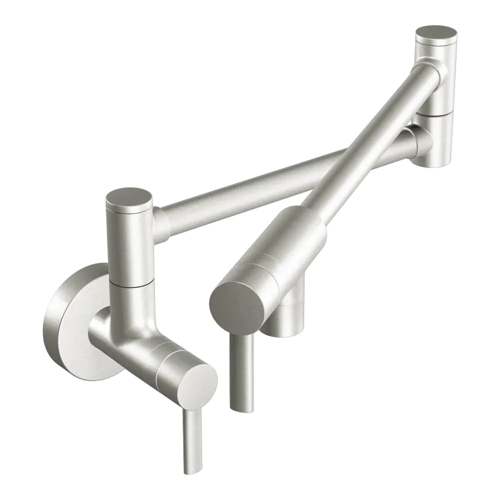 Moen Belfield 1.2 GPM Single Hole Bathroom Faucet - Includes Metal Pop-Up Drain Assembly Brushed Nickel