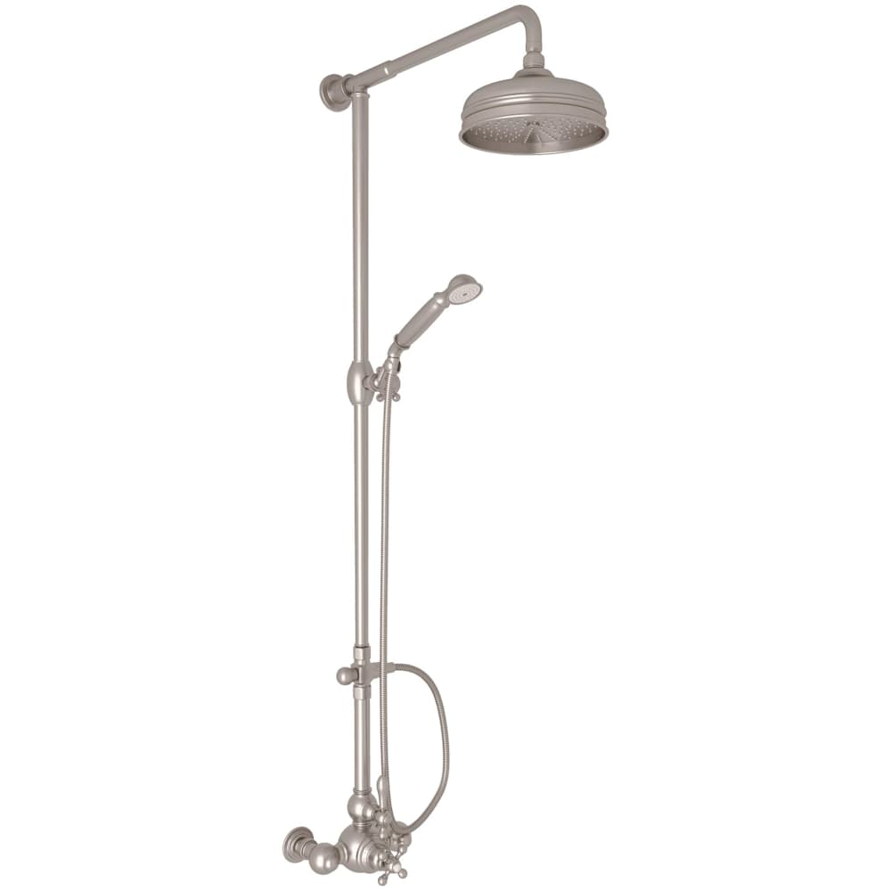 Arcana Retrofit Shower with Shower Head, Hand Shower, Slide Bar, Shower Arm and Hose