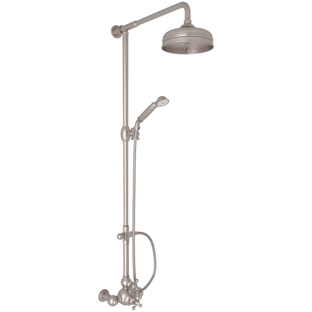 Arcana Retrofit Shower with Shower Head, Hand Shower, Slide Bar, Shower Arm and Hose