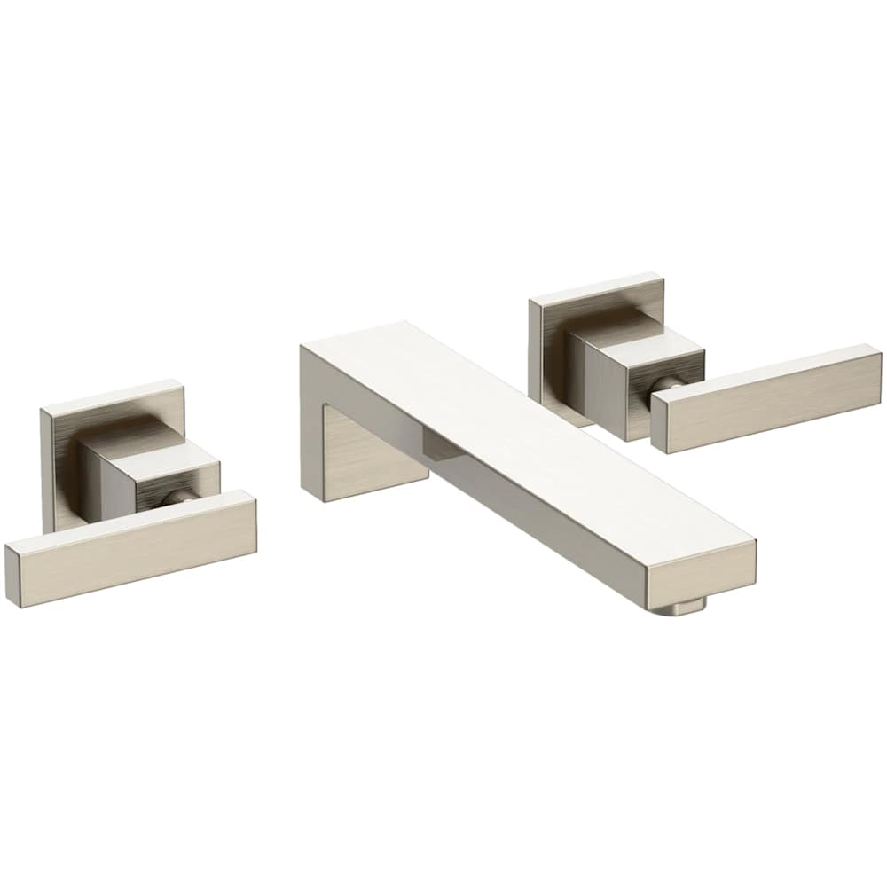 Skylar 1.2 GPM Wall Mounted Widespread Bathroom Faucet