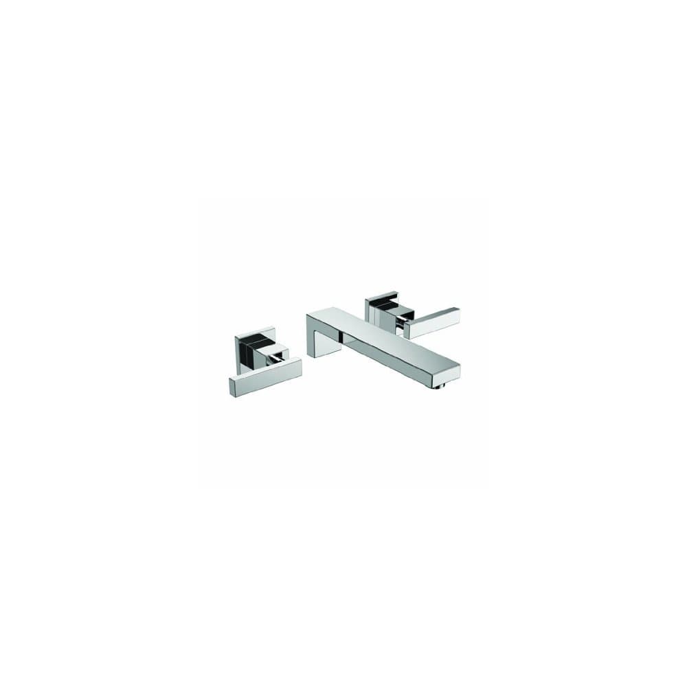 Skylar 1.2 GPM Wall Mounted Widespread Bathroom Faucet