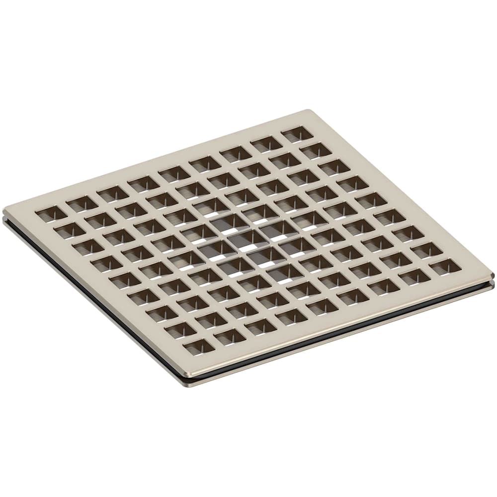 Decorative Drains 4" Square Shower Drain Grid