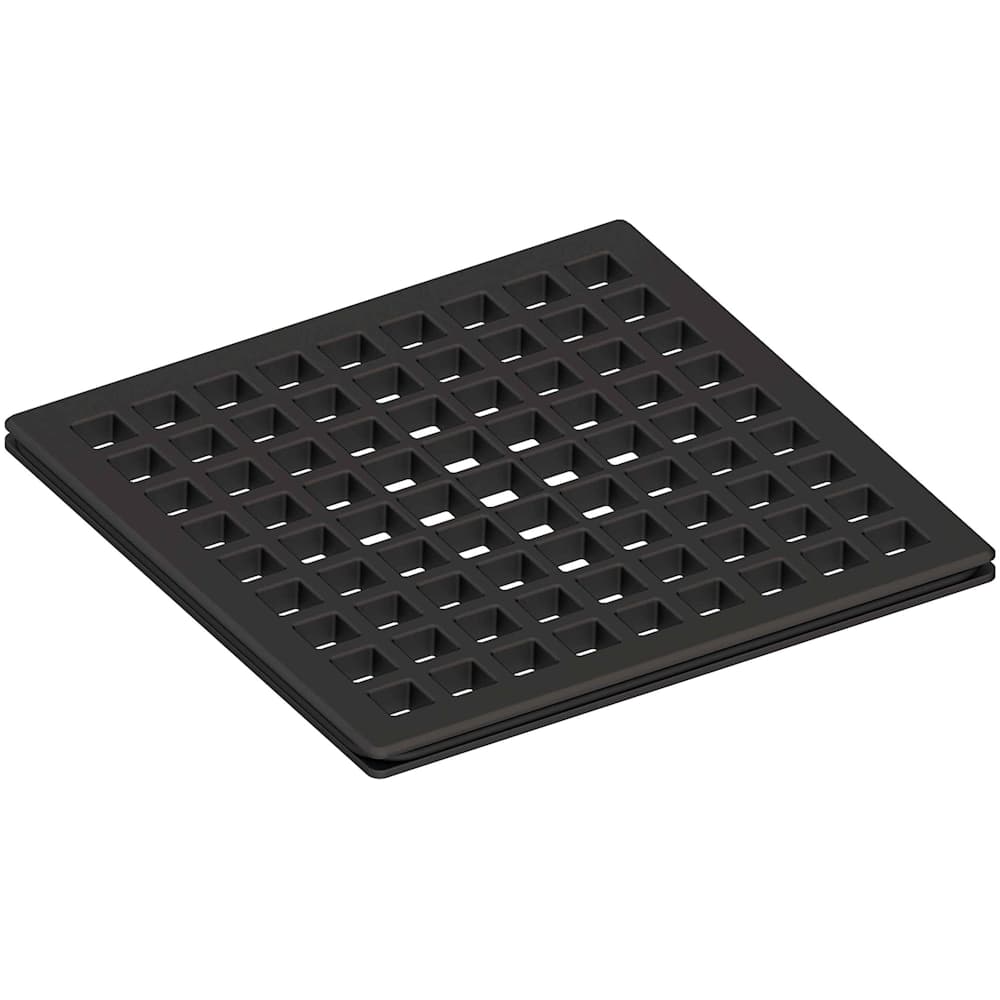 Decorative Drains 4" Square Shower Drain Grid
