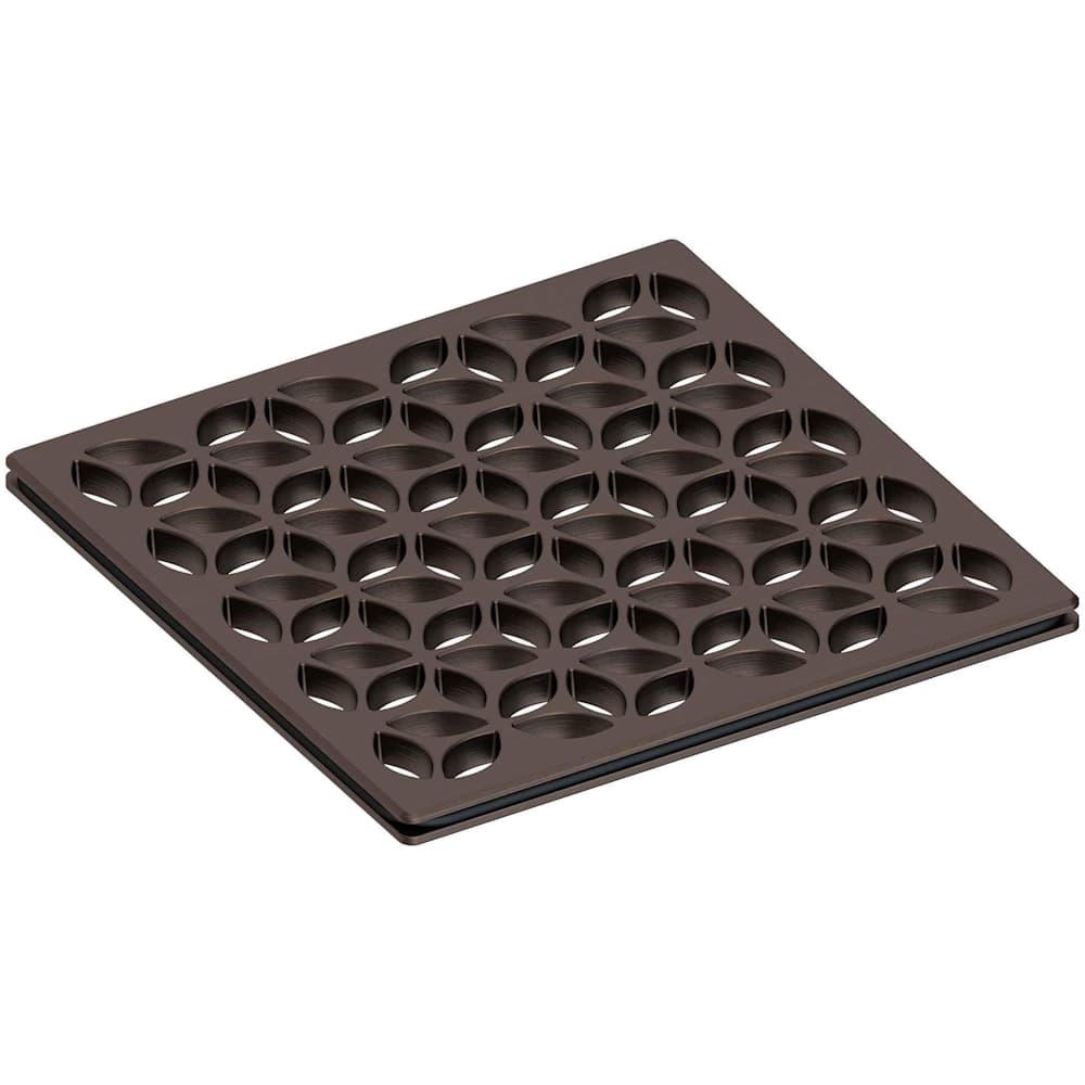 Decorative Drains 4" Square Shower Drain Grid