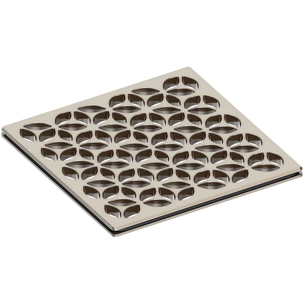 Decorative Drains 4" Square Shower Drain Grid