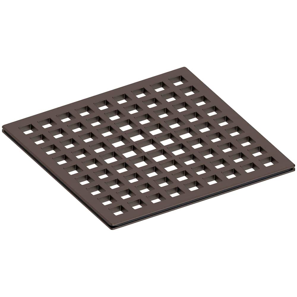 6" Square Shower Drain Grid