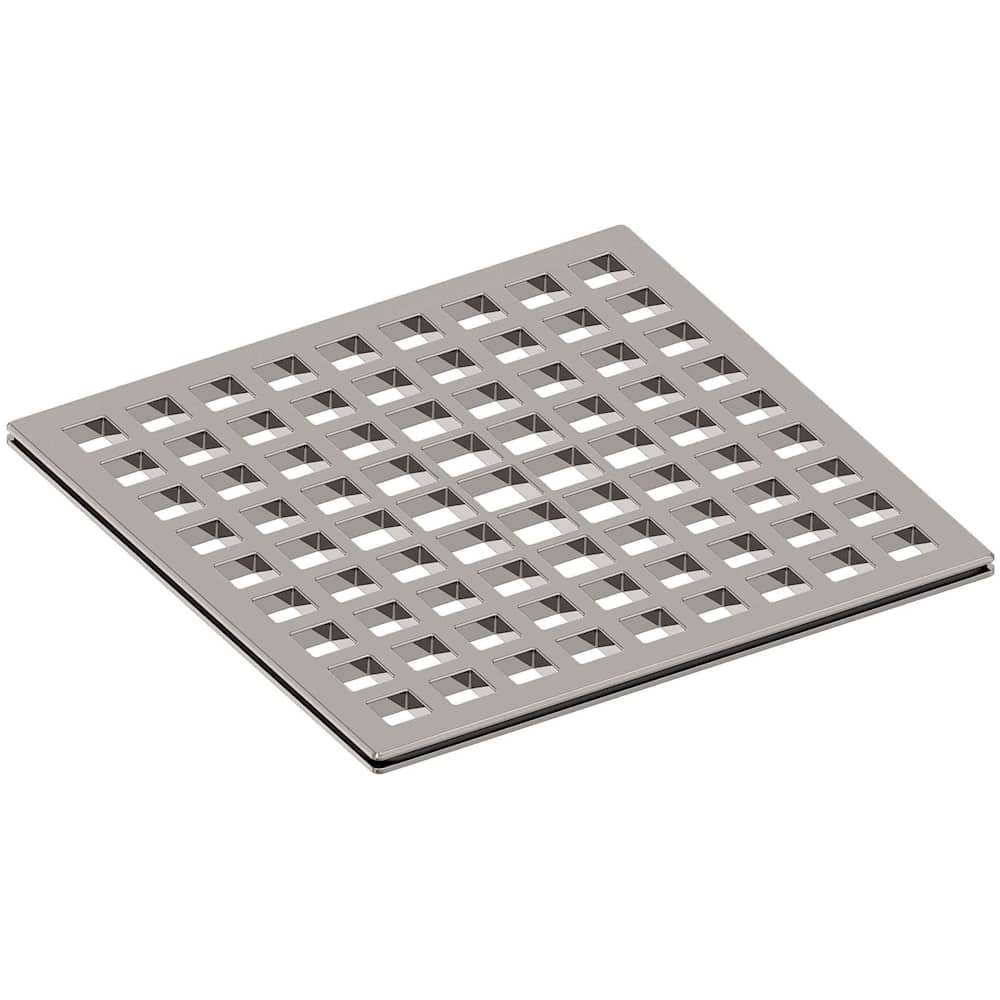 6" Square Shower Drain Grid